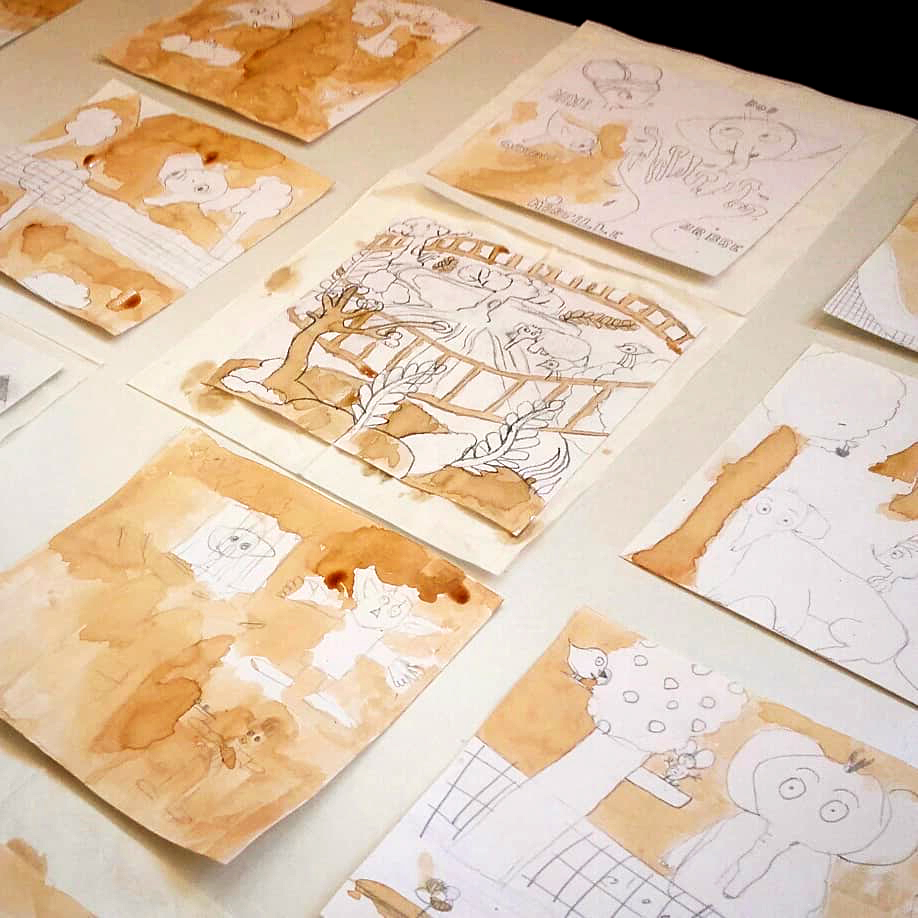 Ateliers motifs et café
La spleen de Souricette
Annie Kergoat