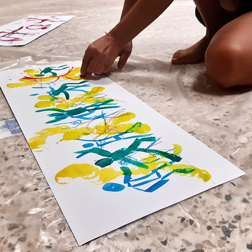 Dessine-moi une danse
Ateliers artistiques parent-enfants