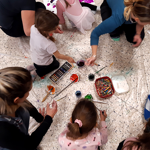 Dessine-moi une danse
Ateliers artistiques parent-enfants